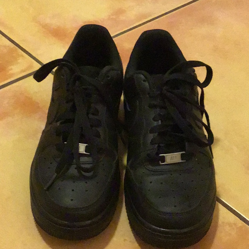 Black Air Force 1s
